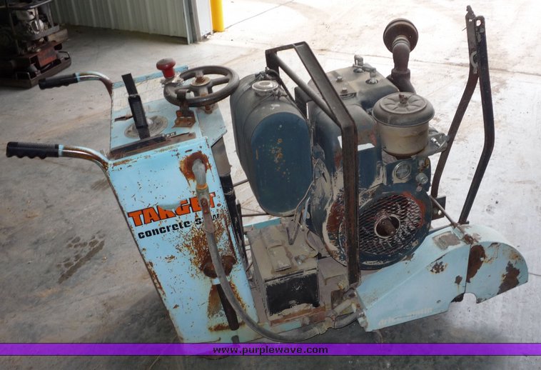 image for item 3118 Target concrete saw with 14" blade