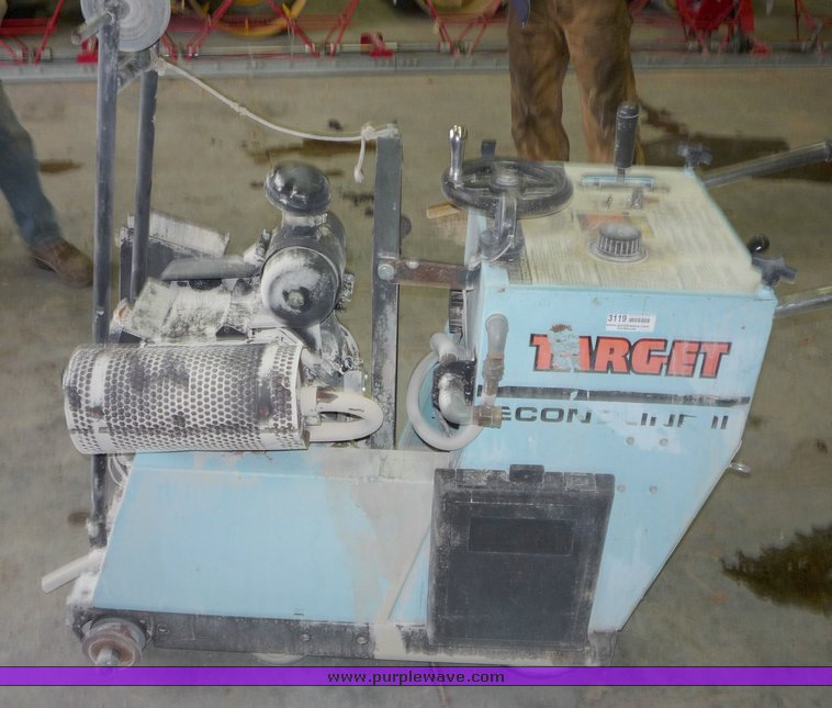 image for item 3119 Target concrete saw with 18" blade