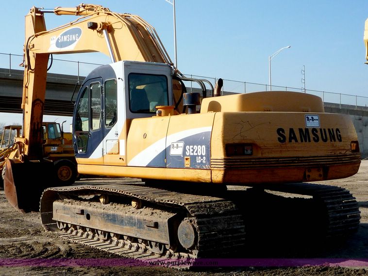 image for item 4192 1998 Samsung SE280 LC-2 excavator