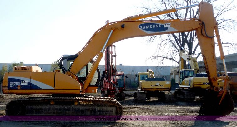 image for item 4192 1998 Samsung SE280 LC-2 excavator