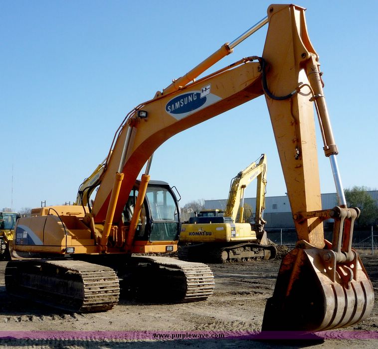 image for item 4192 1998 Samsung SE280 LC-2 excavator