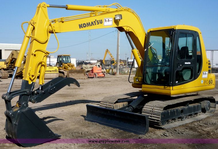 image for item 4194 2000 Komatsu PC60 mini excavator