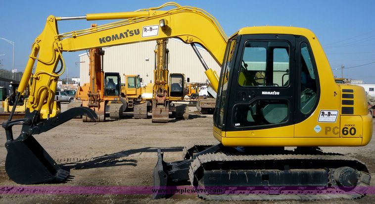 image for item 4194 2000 Komatsu PC60 mini excavator