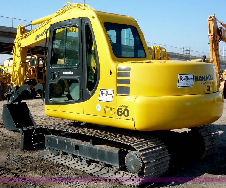 image for item 4194 2000 Komatsu PC60 mini excavator