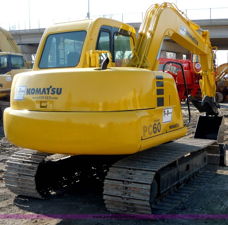 image for item 4194 2000 Komatsu PC60 mini excavator
