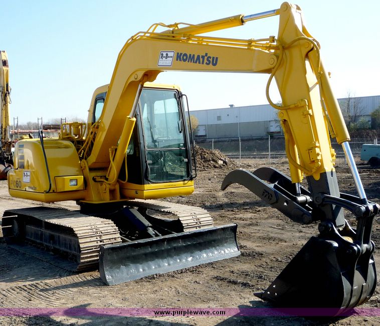 image for item 4194 2000 Komatsu PC60 mini excavator