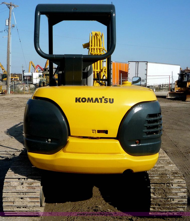 image for item 4195 1995 Komatsu PC45 mini excavator