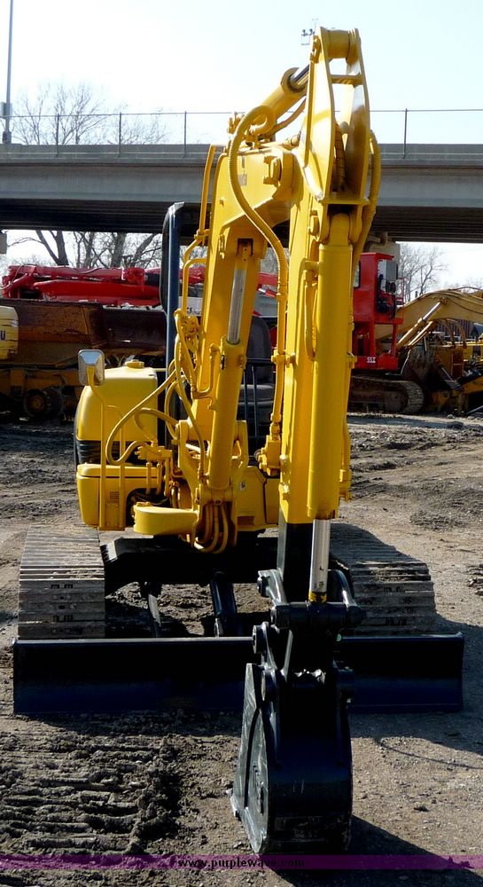 image for item 4195 1995 Komatsu PC45 mini excavator