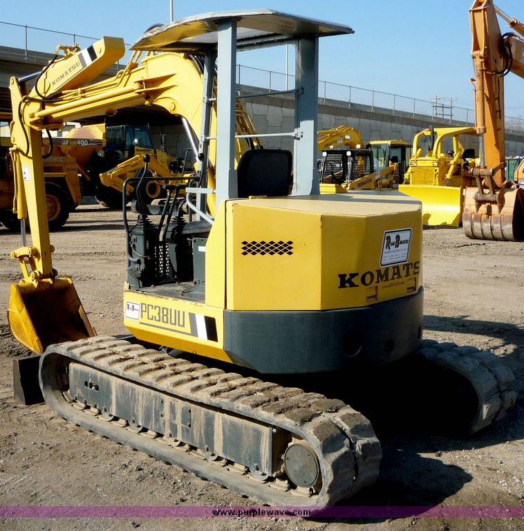 image for item 4198 Komatsu PC38UU excavator
