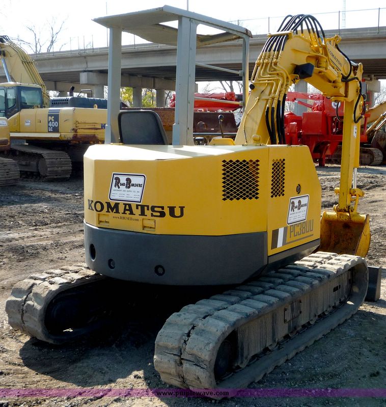image for item 4198 Komatsu PC38UU excavator
