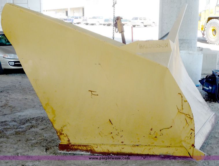 Balderson BV10 snow plow in Kansas City, KS Item 4201 sold Purple Wave