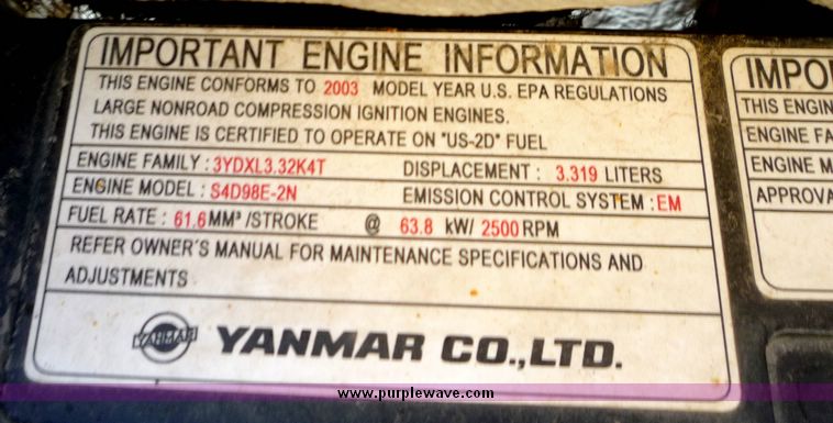 image for item 4210 2003 Komatsu SK 1020 skid steer