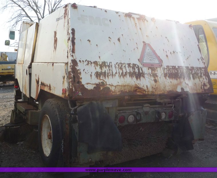 image for item 4248 FMC Model 12 street sweeper