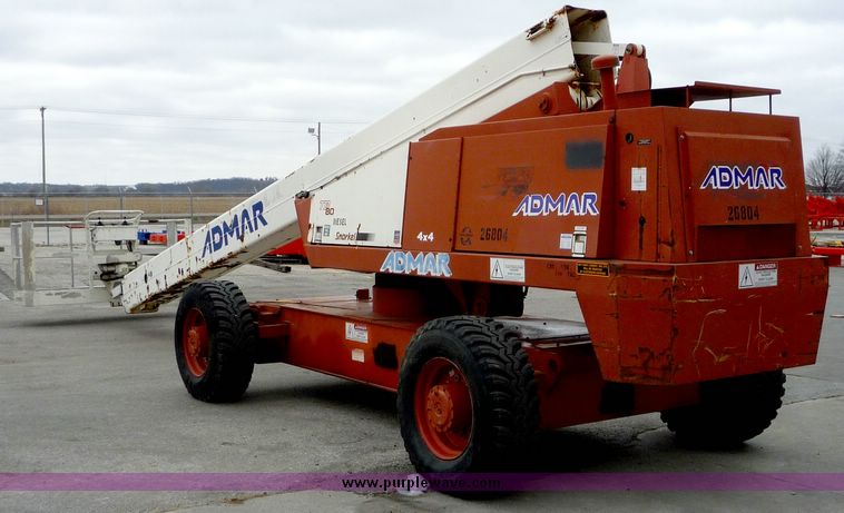 image for item 5080 1999 Snorkel TB-A80RDZ boom lift