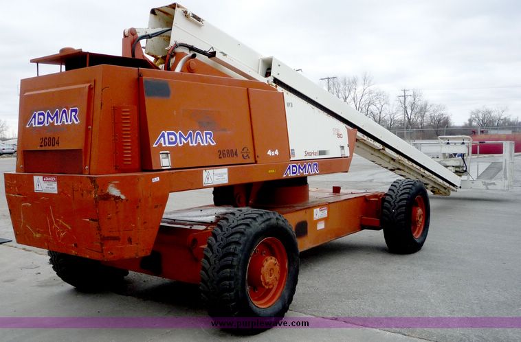 image for item 5080 1999 Snorkel TB-A80RDZ boom lift