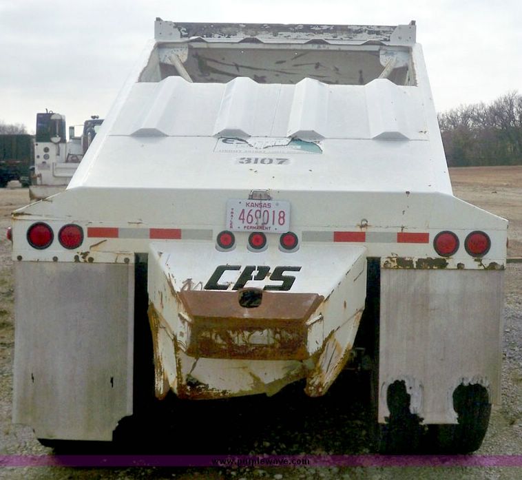 image for item 5159 2001 CPS belly trailer