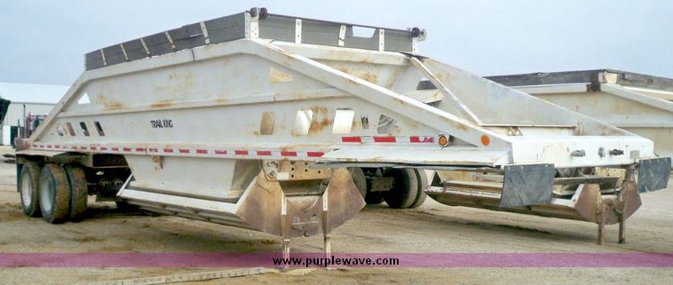 image for item 5160 1994 Trail King 40' belly dump trailer