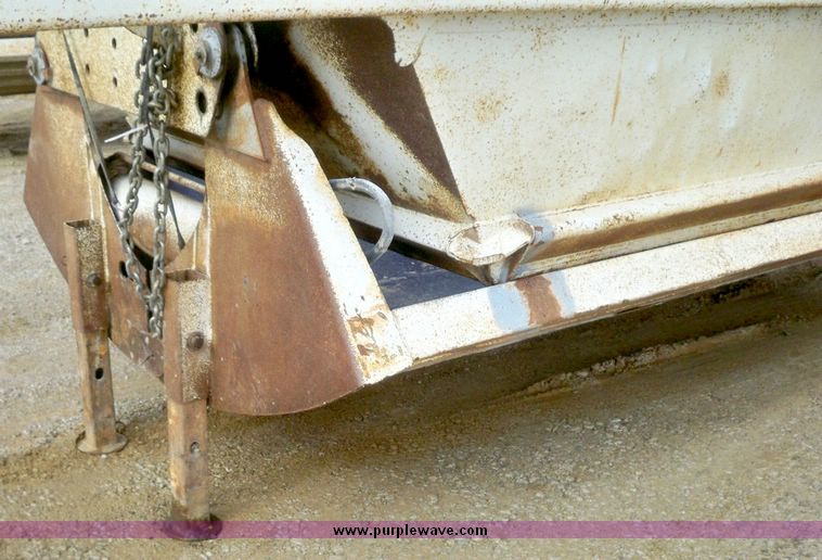 image for item 5161 1989 Load King 40' belly dump trailer