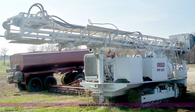 Reed SK-25 rock drilling machine in Neodesha, KS | Item 5168 sold ...