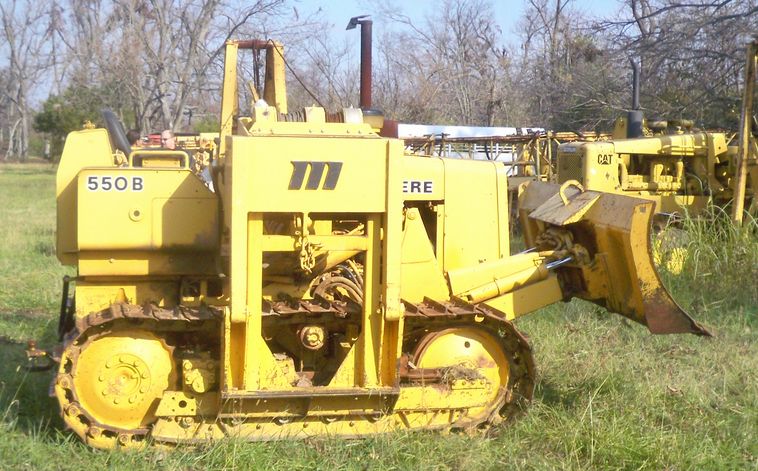 image for item 5194 John Deere 550B crawler tractor