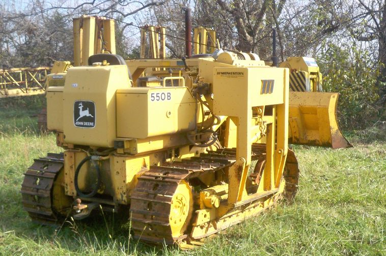 image for item 5194 John Deere 550B crawler tractor
