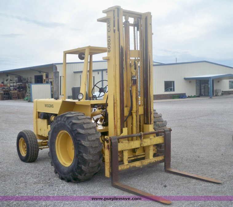 image for item 5258 Wiggins All Terrain forklift