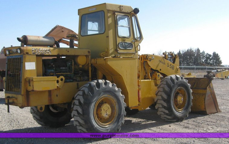 image for item 6595 Clark Michigan 55B rubber tired wheel loader