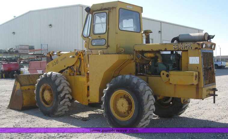 image for item 6595 Clark Michigan 55B rubber tired wheel loader