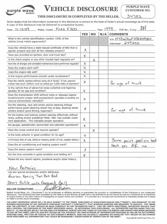 image for item 1101 1995 Ford F350 crew pickup