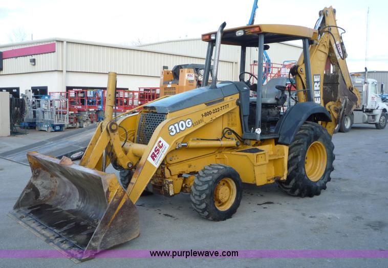 image for item 4250 2005 John Deere 310G MFWD loader backhoe