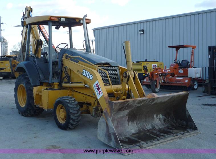 image for item 4250 2005 John Deere 310G MFWD loader backhoe