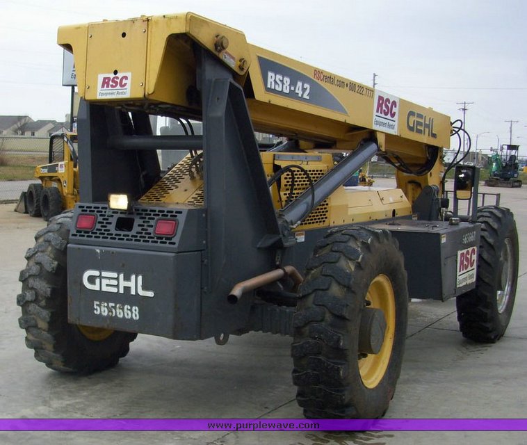 image for item 5010 2005 Gehl RS8-42 telehandler