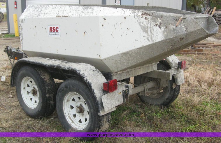 image for item 5955 2000 Trailer Haul cement dump trailer