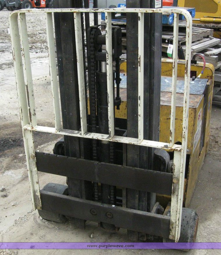 image for item 6504 2003 Yale wide based electric fork lift