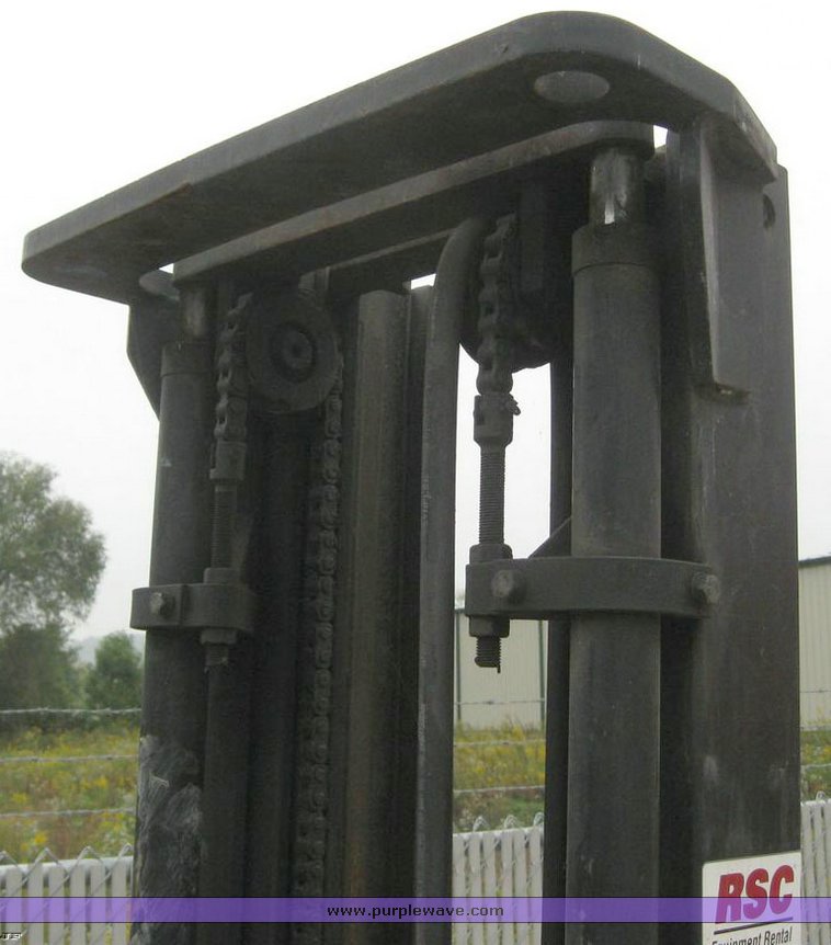 image for item 6504 2003 Yale wide based electric fork lift