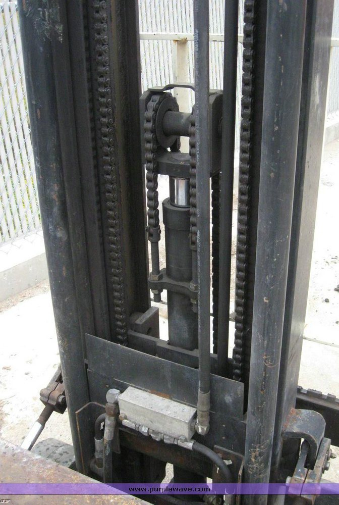 image for item 6504 2003 Yale wide based electric fork lift
