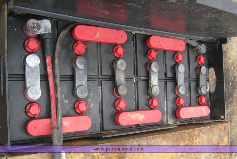 image for item 6504 2003 Yale wide based electric fork lift