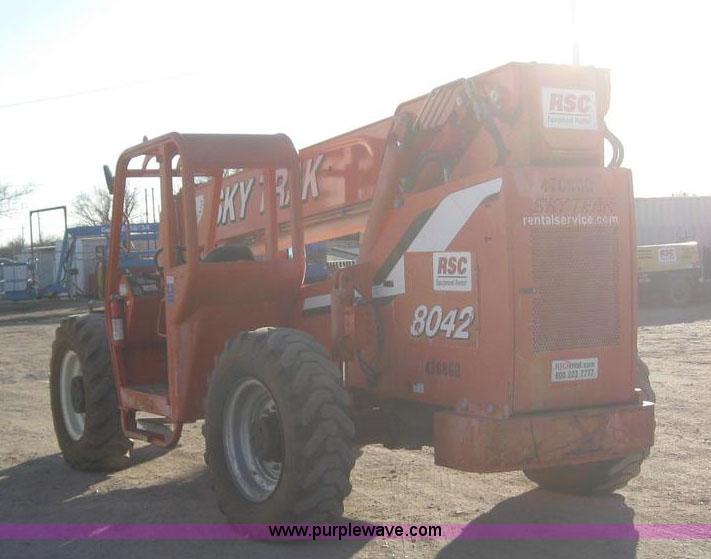 image for item 6620 2003 SkyTrack 8042 telehandler