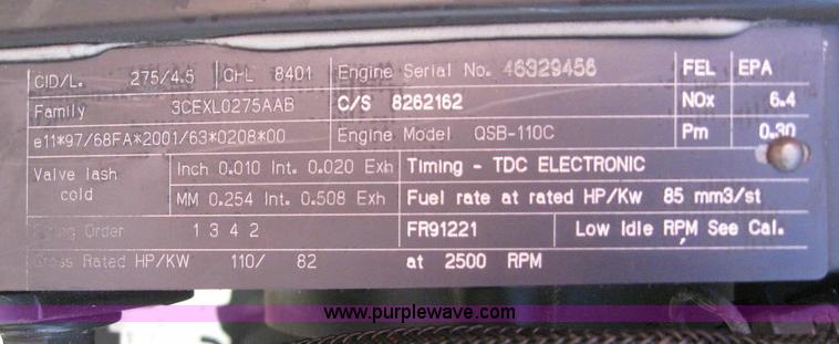 image for item 6620 2003 SkyTrack 8042 telehandler