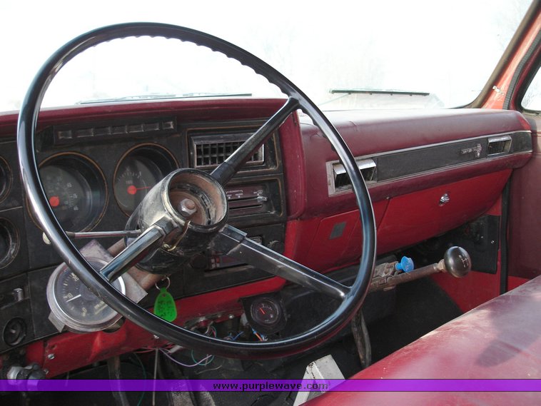 image for item 1100 1981 Chevrolet C70 feed delivery truck