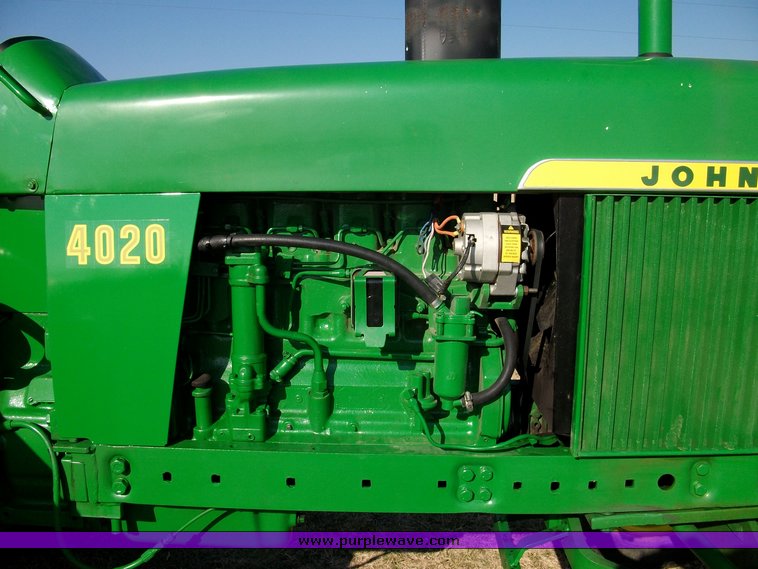 image for item 1300 1969 John Deere 4020 tractor