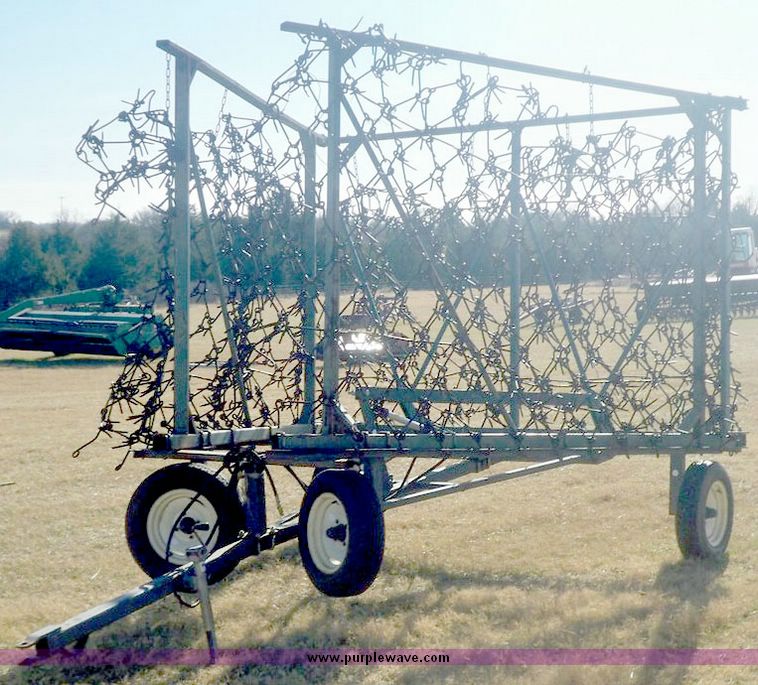 image for item 3051 2005 Fuerst HC30 30' chain link harrow