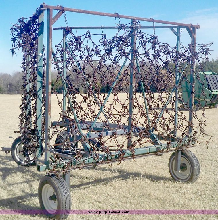 image for item 3051 2005 Fuerst HC30 30' chain link harrow