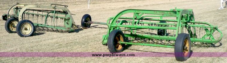 image for item 3057 (2) John Deere hay rakes