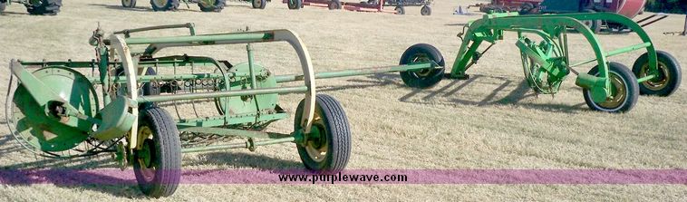 image for item 3057 (2) John Deere hay rakes