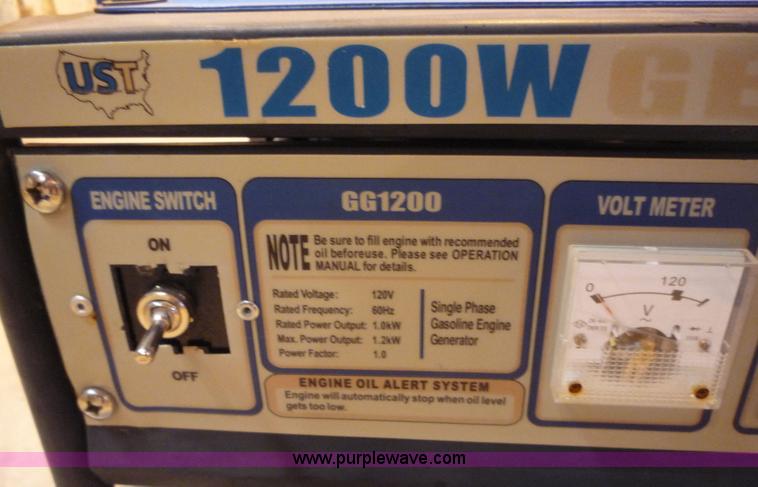 image for item 5068 1,200 watt generator