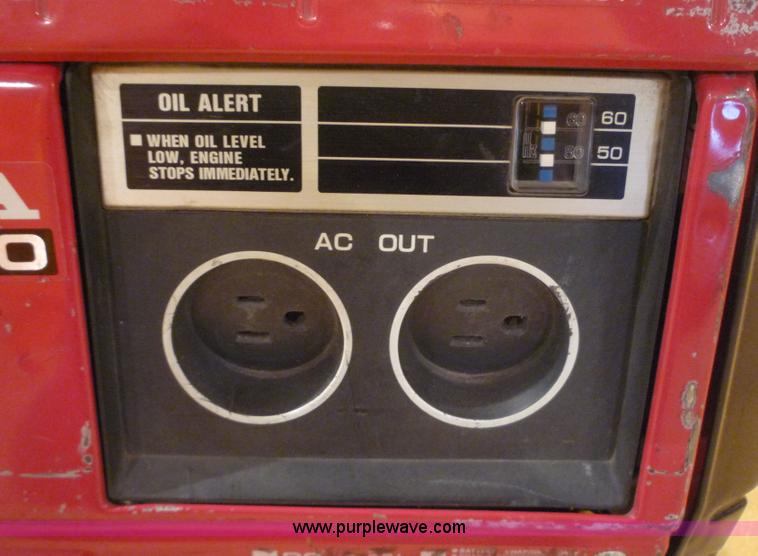 image for item 5069 Honda EX1000 generator