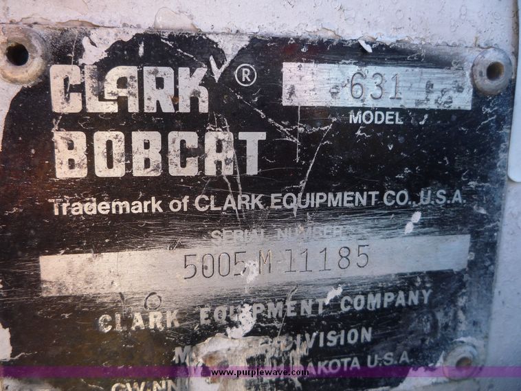 image for item 5081 1978 Bobcat 631 skid steer