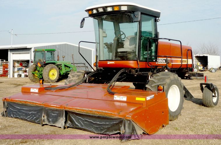 image for item 5126 2002 Hesston 8550 self propelled swather