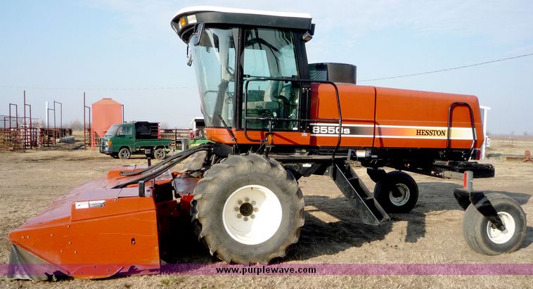 image for item 5126 2002 Hesston 8550 self propelled swather